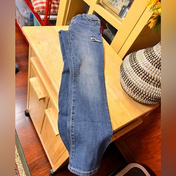 INC Denim Straight Leg Crop Jeans #YT23 - Picture 5 of 5